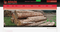 Desktop Screenshot of birlikambalaj.com