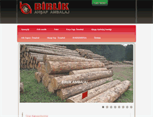 Tablet Screenshot of birlikambalaj.com